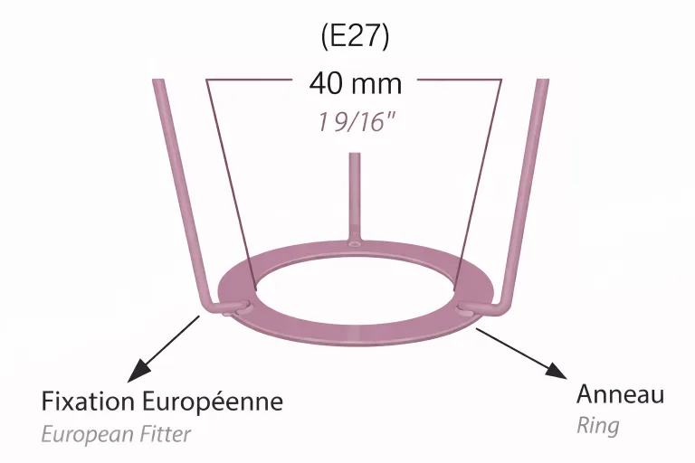 anneau de deouille e27